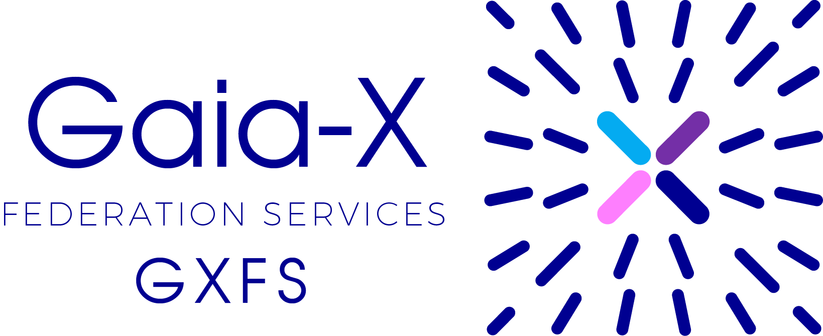 Gaia-X Federation Services GXFS Logo